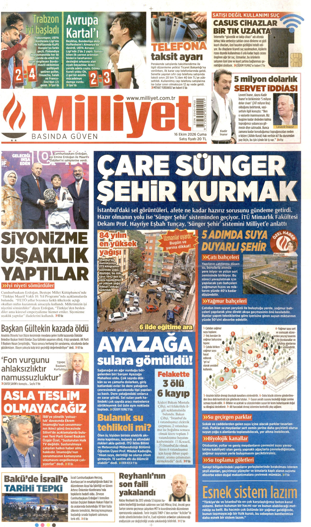 Gazeteler bugün ne yazdı? (16 Ekim) - 10. fotoğraf