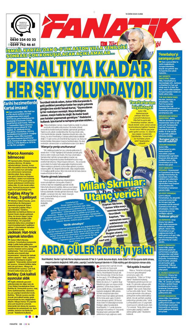 Oh be Kartal varmış! | Spor manşetleri - 4. fotoğraf