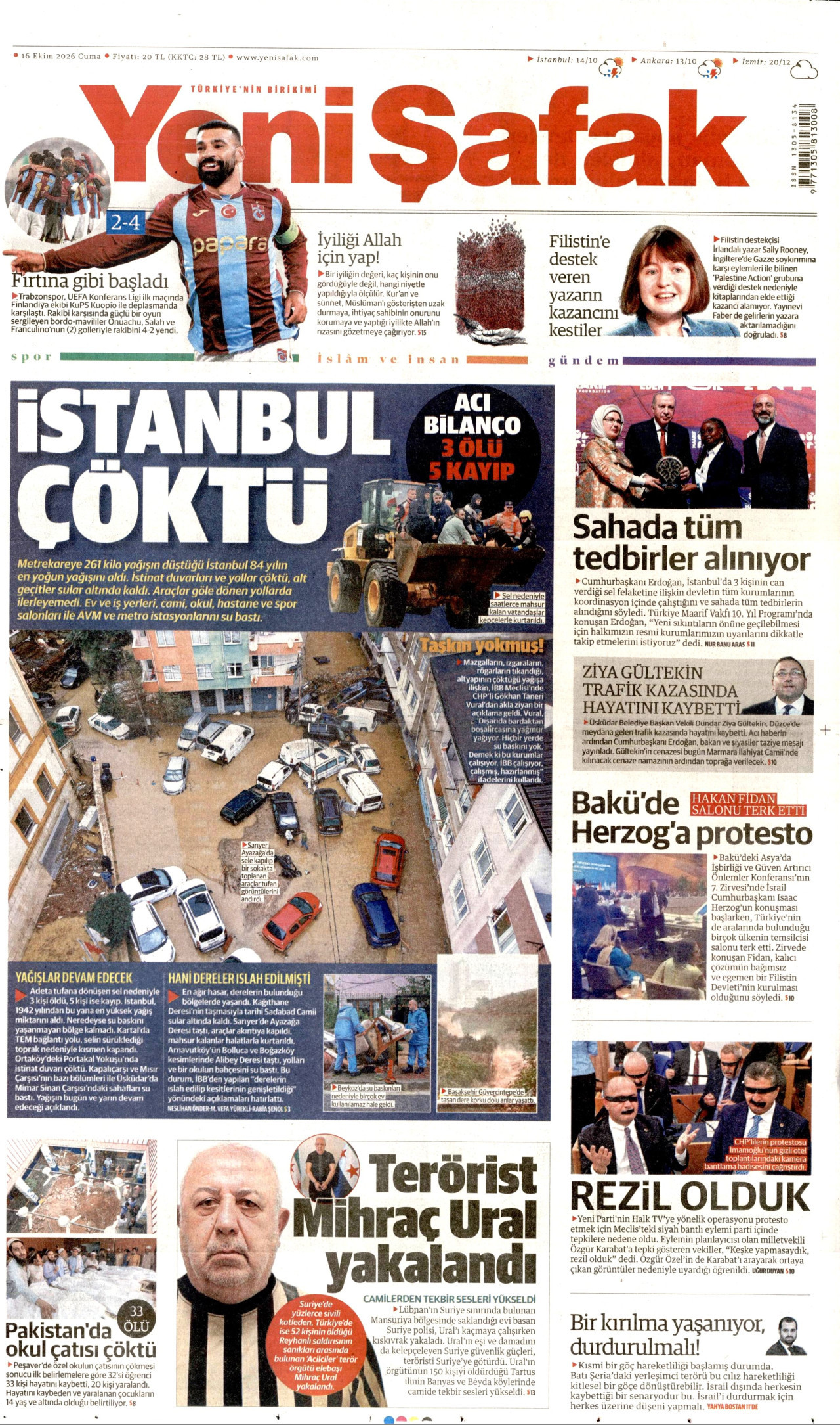 Gazeteler bugün ne yazdı? (16 Ekim) - 8. fotoğraf