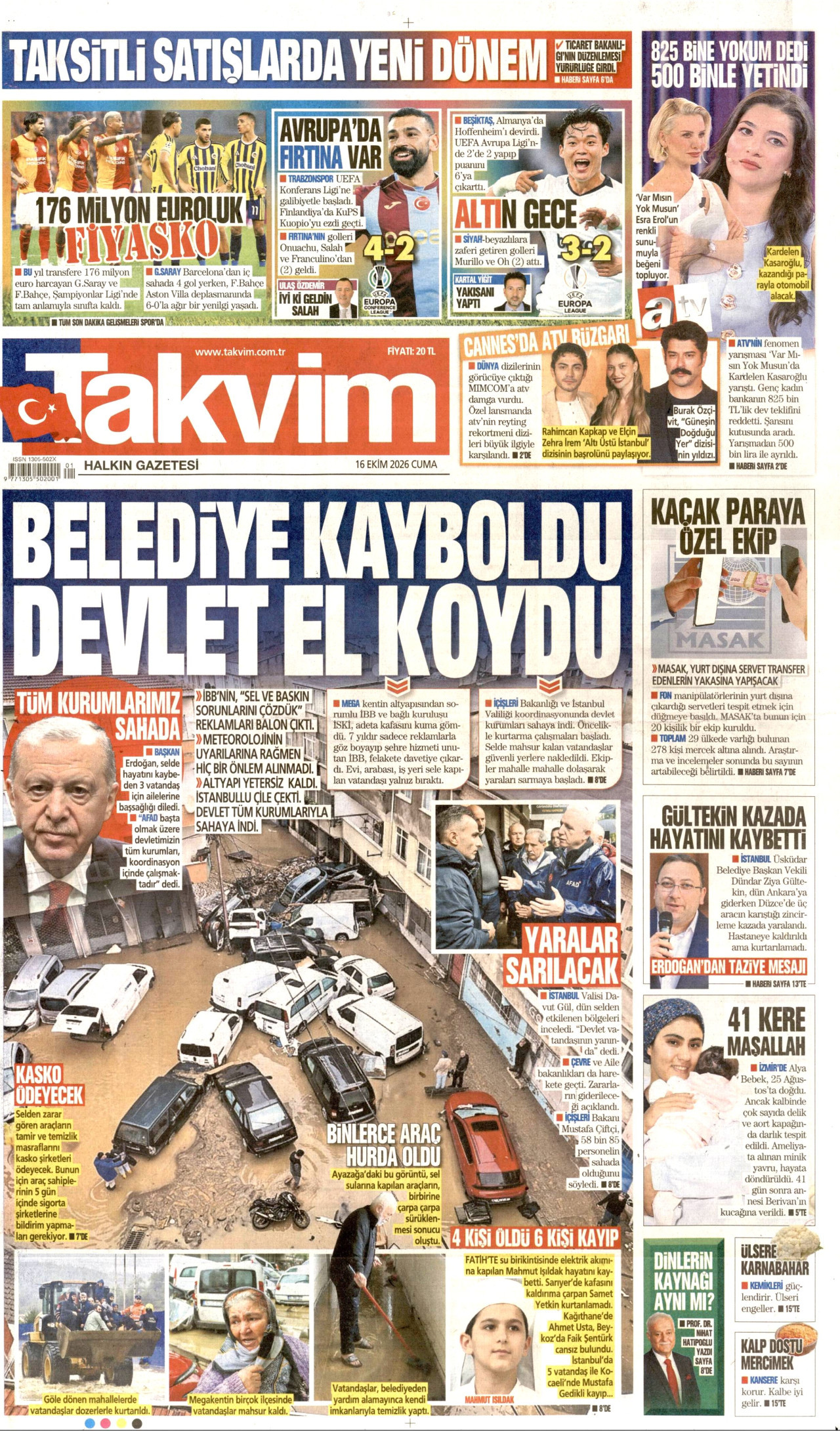 Gazeteler bugün ne yazdı? (16 Ekim) - 4. fotoğraf