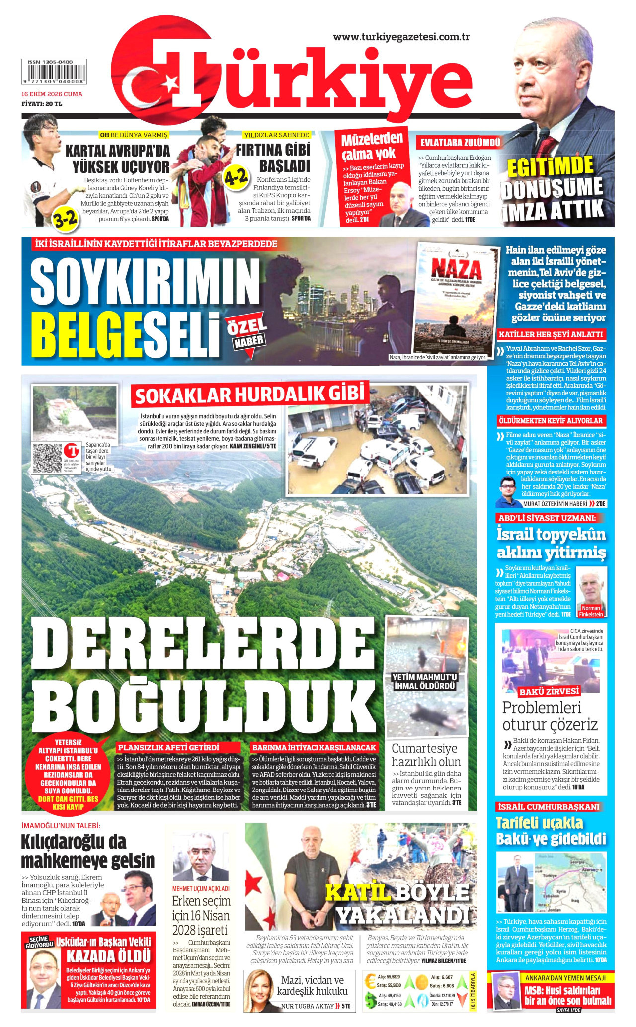 Gazeteler bugün ne yazdı? (16 Ekim) - 7. fotoğraf