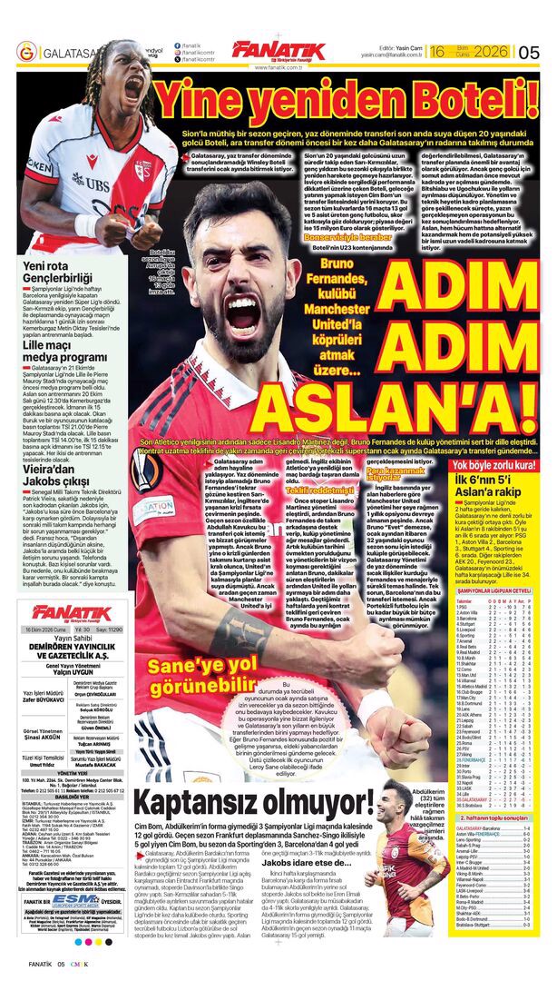 Oh be Kartal varmış! | Spor manşetleri - 8. fotoğraf
