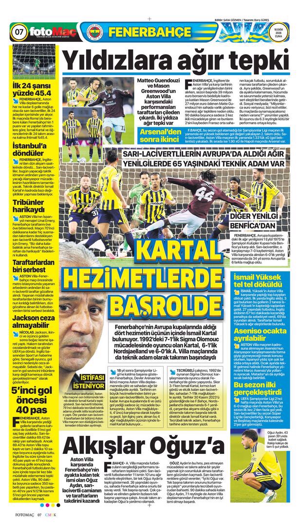 Oh be Kartal varmış! | Spor manşetleri - 19. fotoğraf