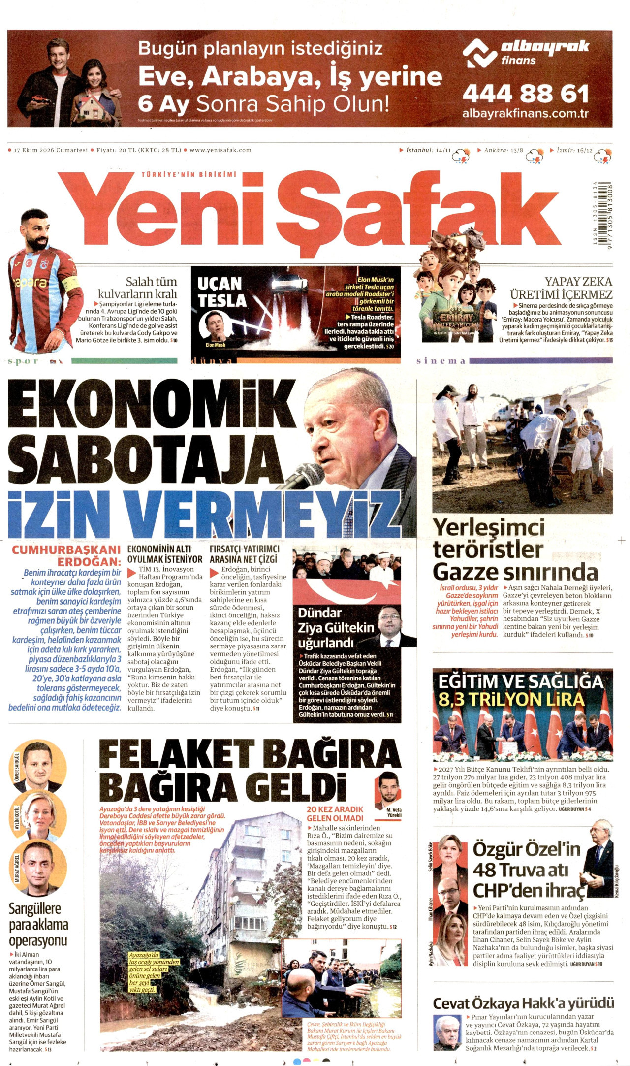 Gazeteler bugün ne yazdı? (17 Ekim) - 5. fotoğraf