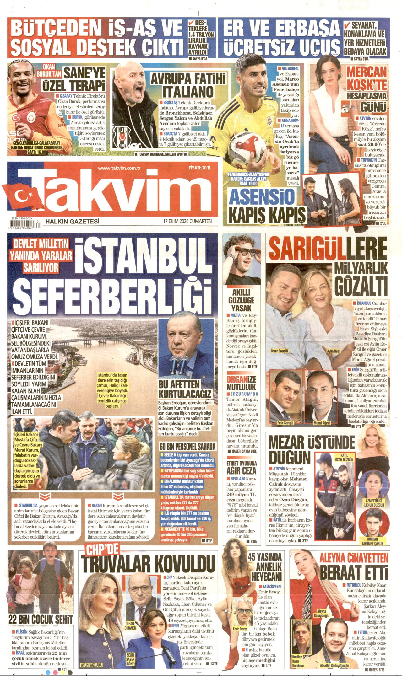 Gazeteler bugün ne yazdı? (17 Ekim) - 7. fotoğraf