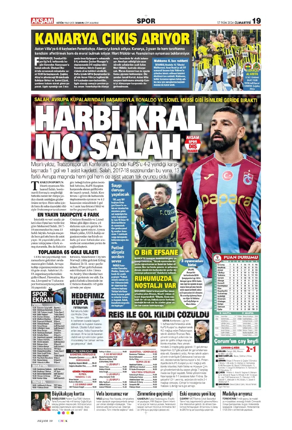 Beşiktaş'ın sırrı Italiano'nun öfkesi! Spor basını bugün ne yazdı? (17 Ekim) - 4. fotoğraf