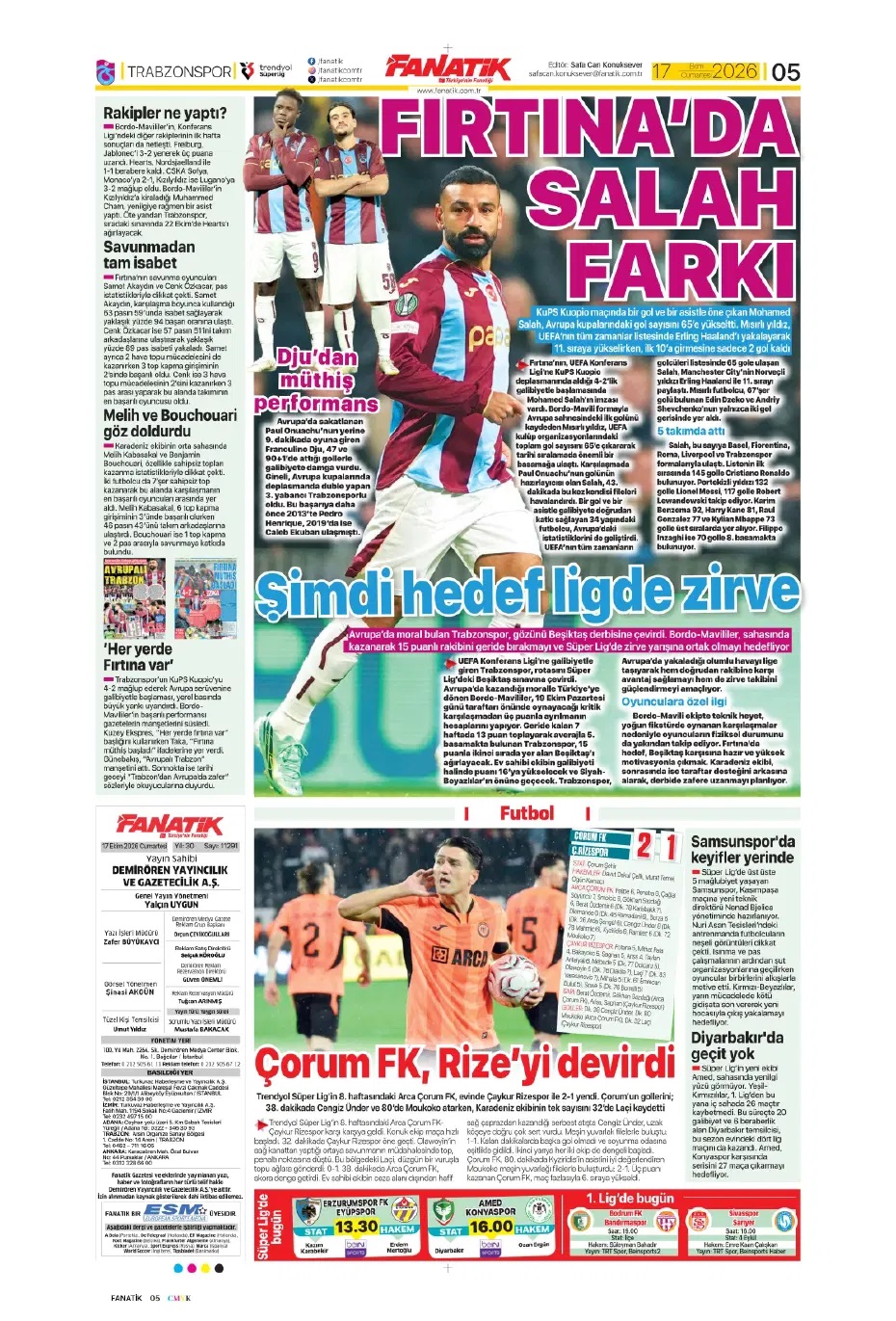 Beşiktaş'ın sırrı Italiano'nun öfkesi! Spor basını bugün ne yazdı? (17 Ekim) - 5. fotoğraf