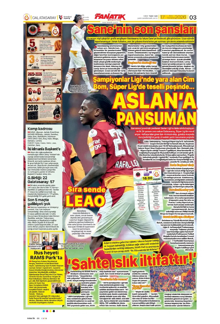 Beşiktaş'ın sırrı Italiano'nun öfkesi! Spor basını bugün ne yazdı? (17 Ekim) - 8. fotoğraf