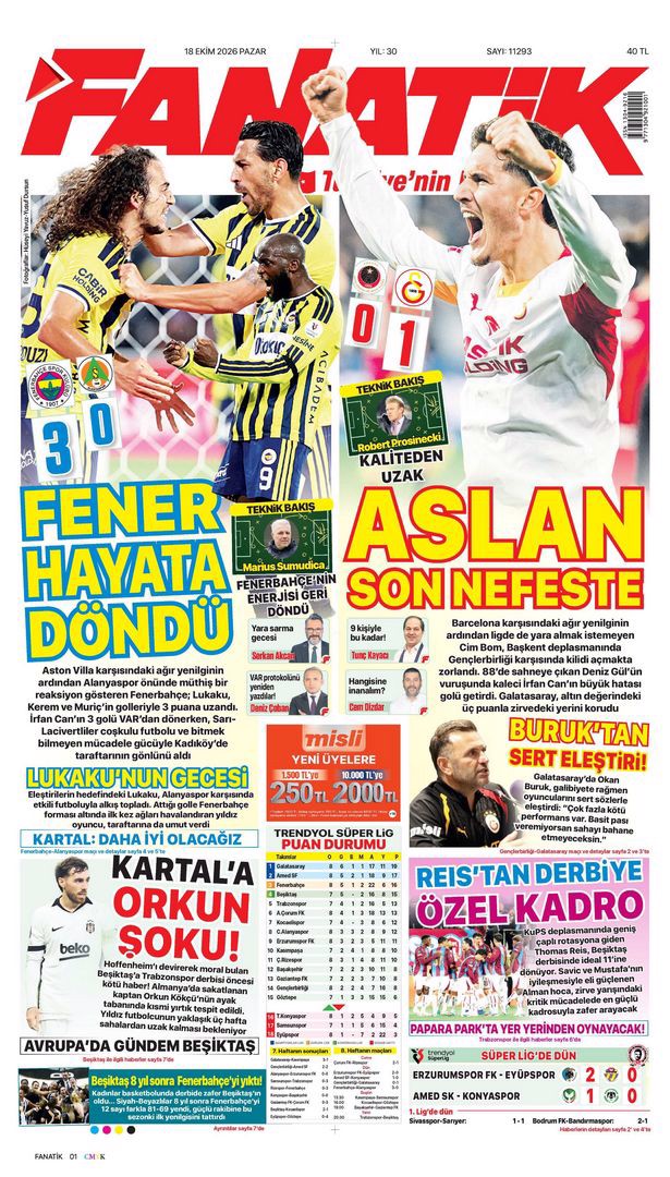 Aslan'a Can simidi | Spor manşetleri - 10. fotoğraf