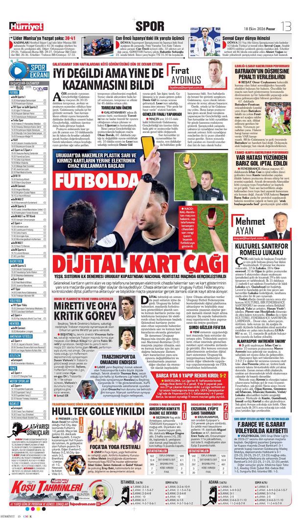 Aslan'a Can simidi | Spor manşetleri - 17. fotoğraf