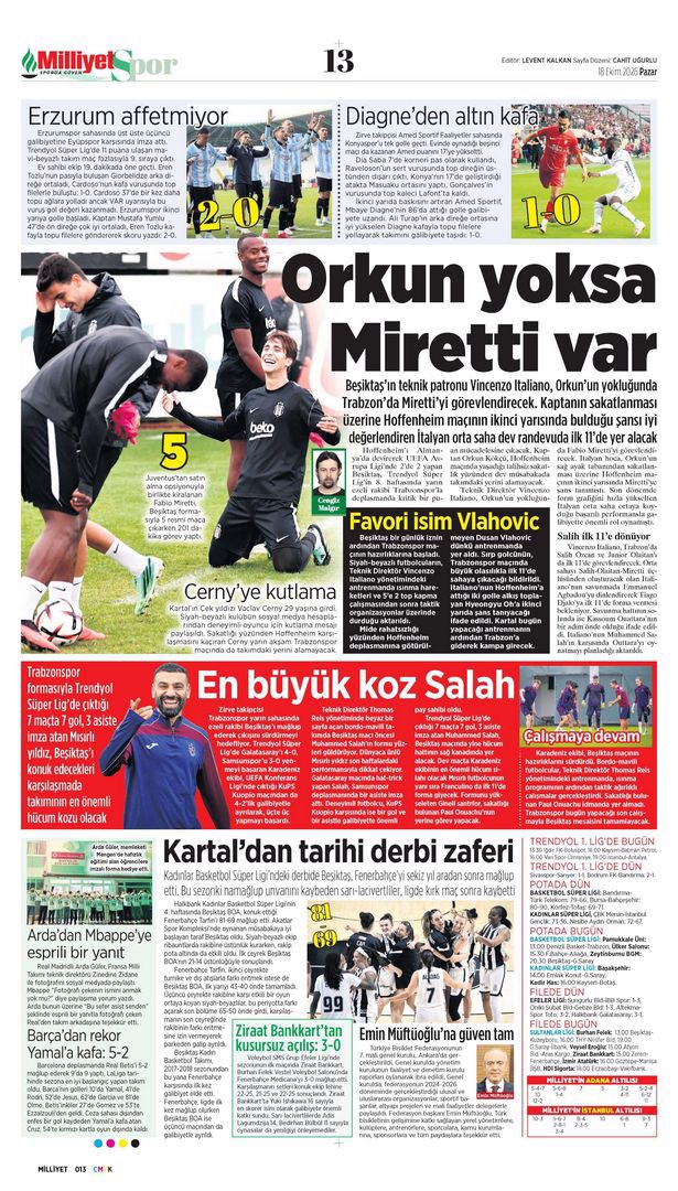 Aslan'a Can simidi | Spor manşetleri - 2. fotoğraf