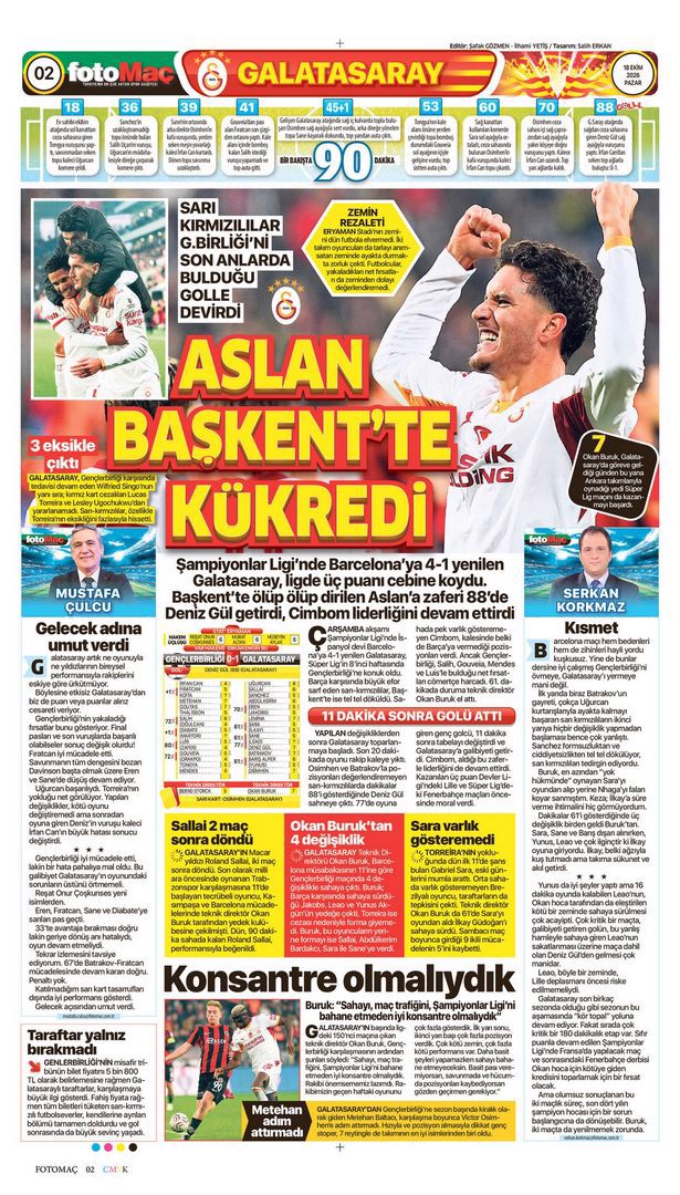 Aslan'a Can simidi | Spor manşetleri - 8. fotoğraf
