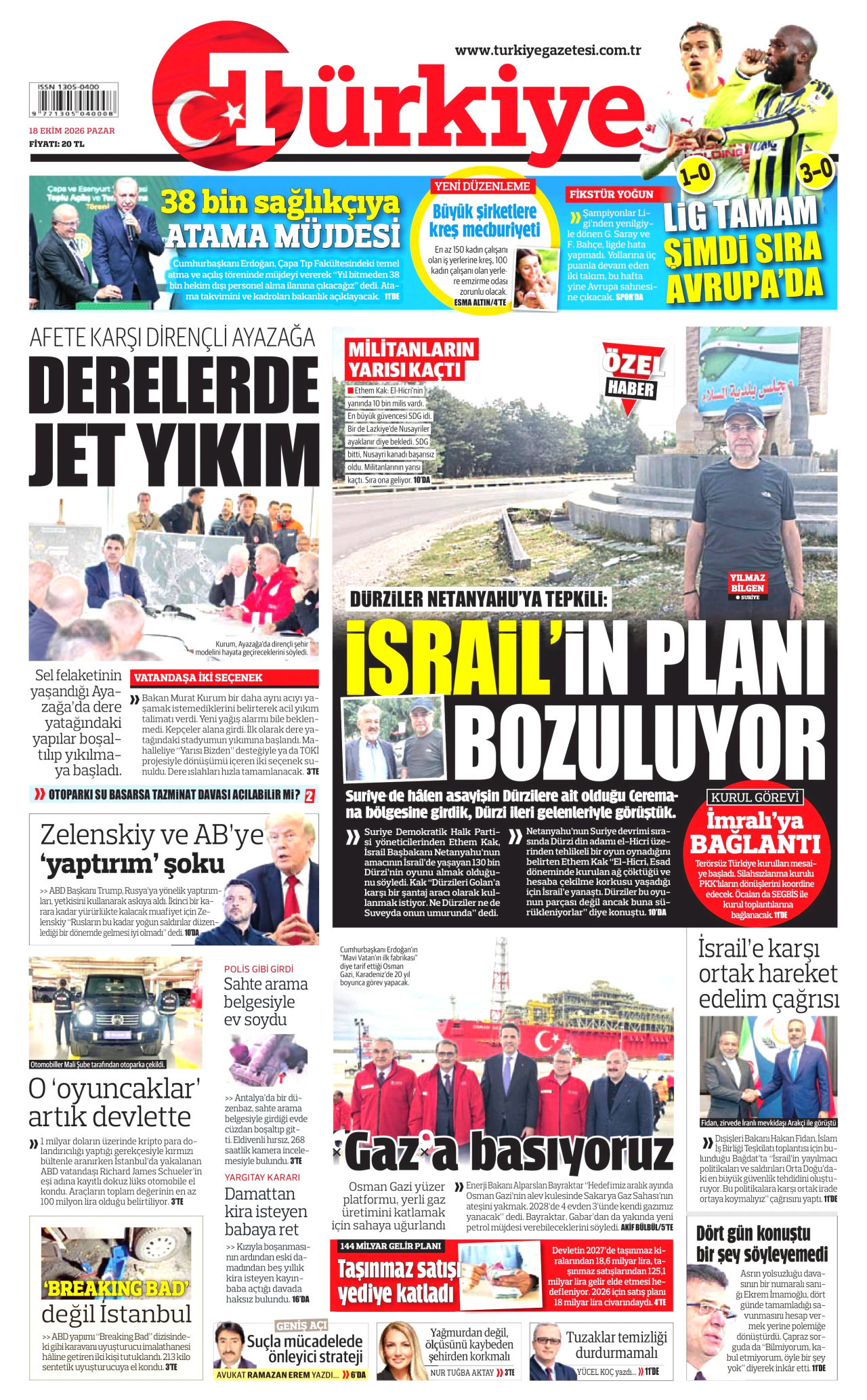 Gazeteler bugün ne yazdı? (18 Ekim) - 3. fotoğraf