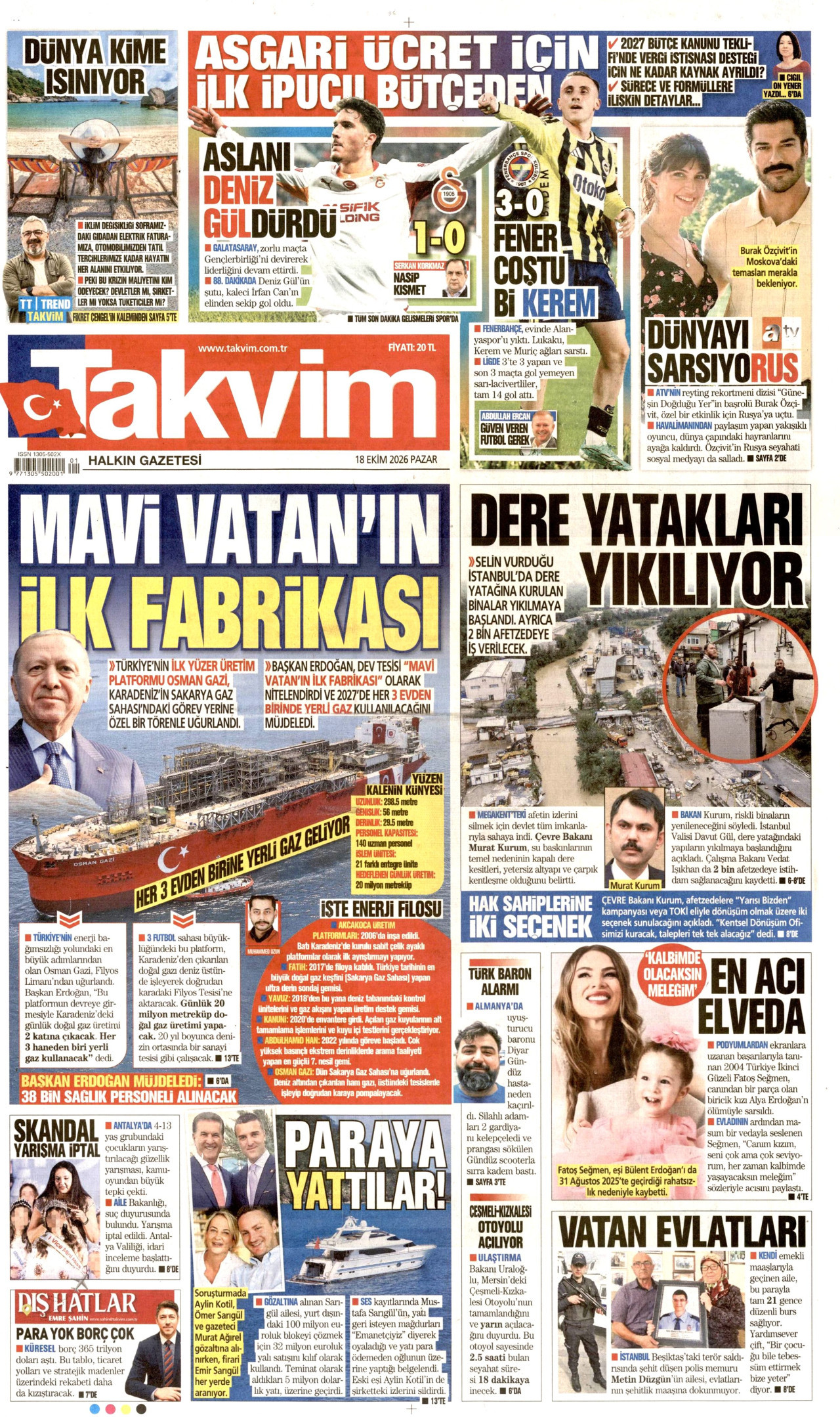 Gazeteler bugün ne yazdı? (18 Ekim) - 10. fotoğraf