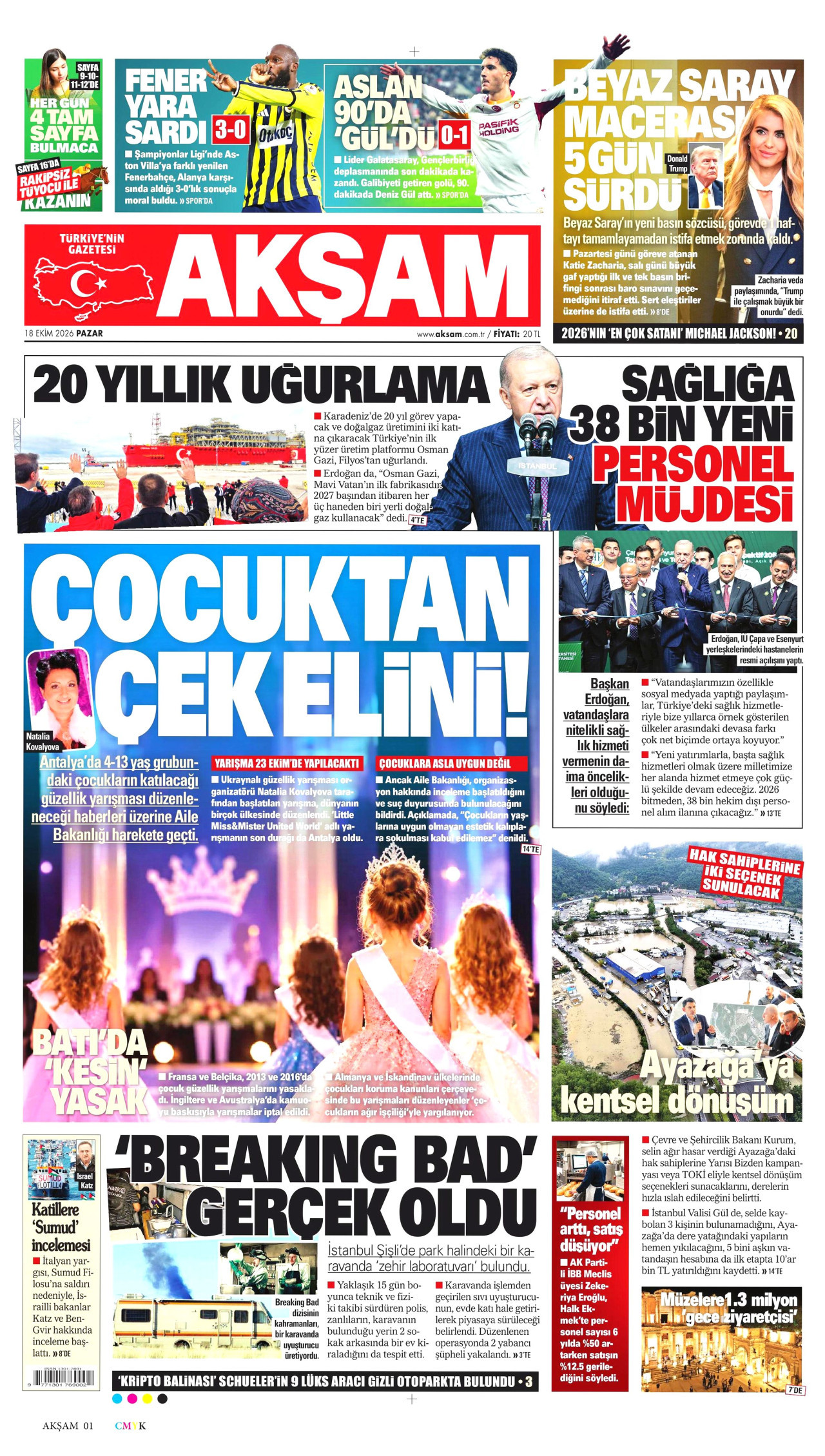 Gazeteler bugün ne yazdı? (18 Ekim) - 4. fotoğraf