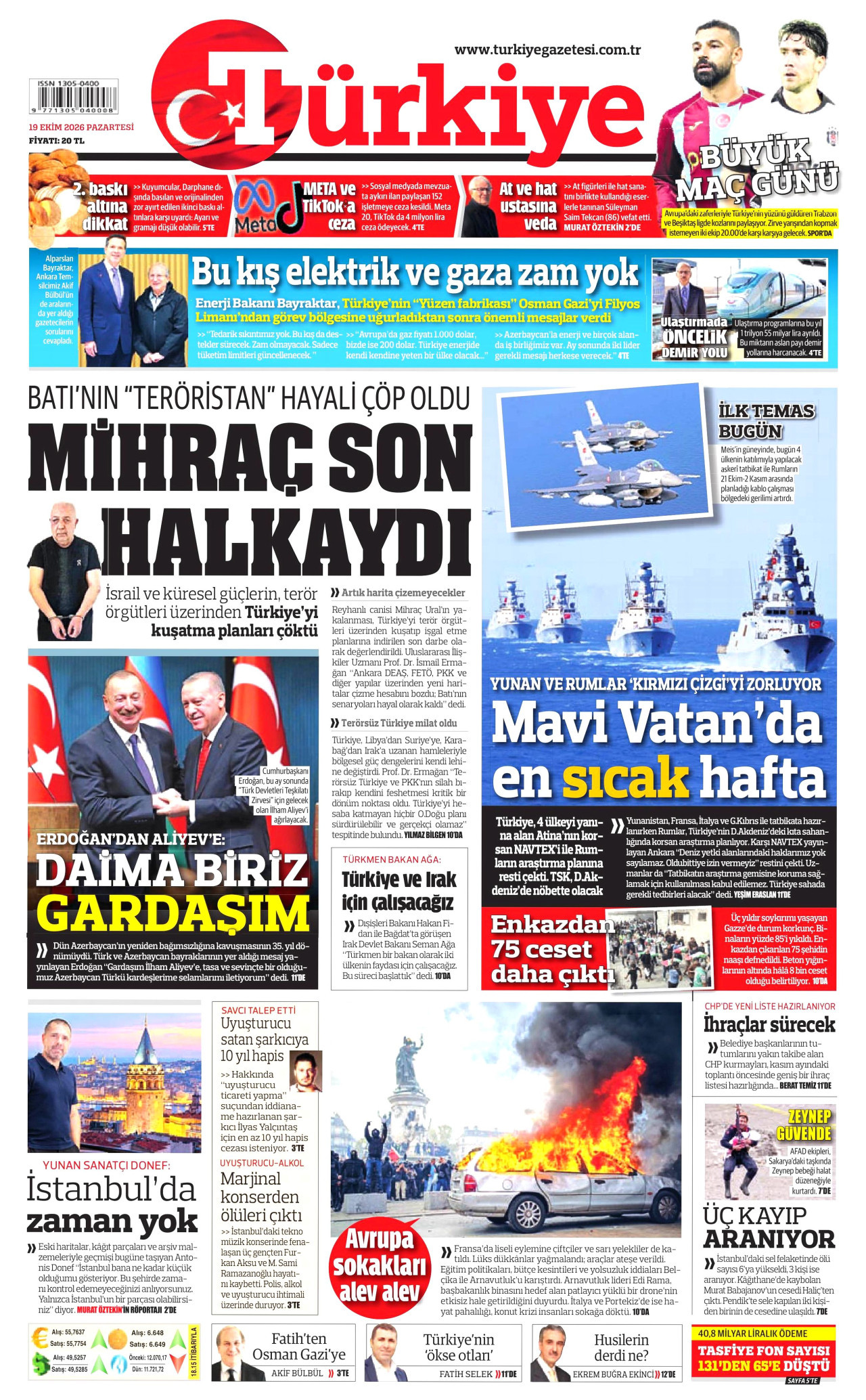 Gazeteler bugün ne yazdı? (19 Ekim) - 2. fotoğraf