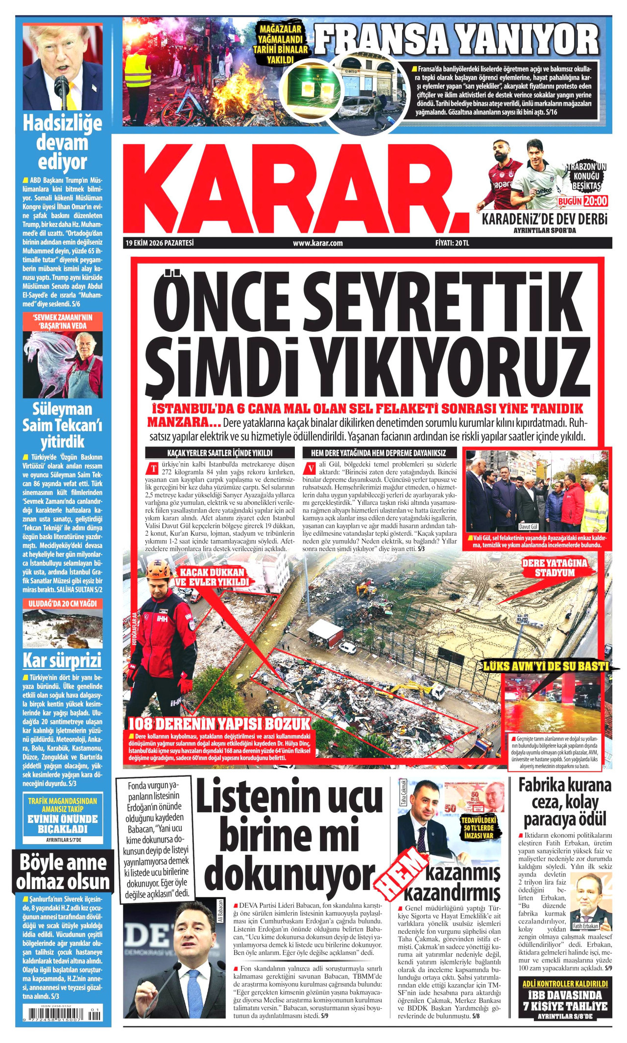 Gazeteler bugün ne yazdı? (19 Ekim) - 3. fotoğraf