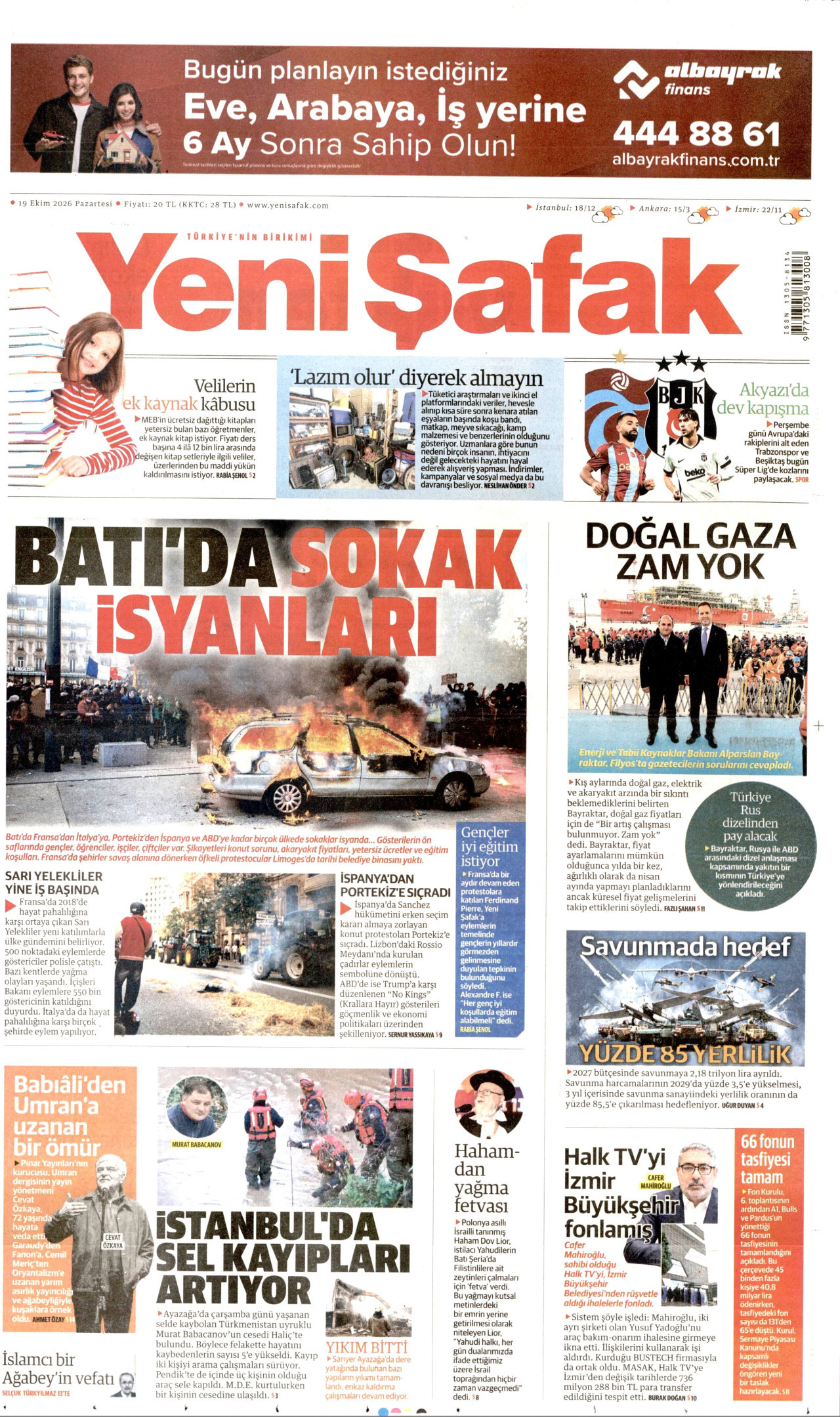 Gazeteler bugün ne yazdı? (19 Ekim) - 4. fotoğraf