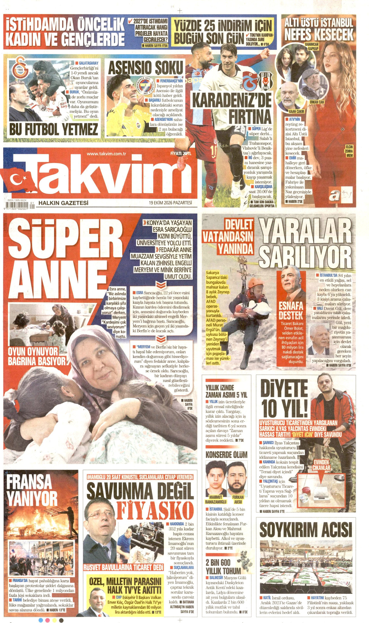 Gazeteler bugün ne yazdı? (19 Ekim) - 10. fotoğraf