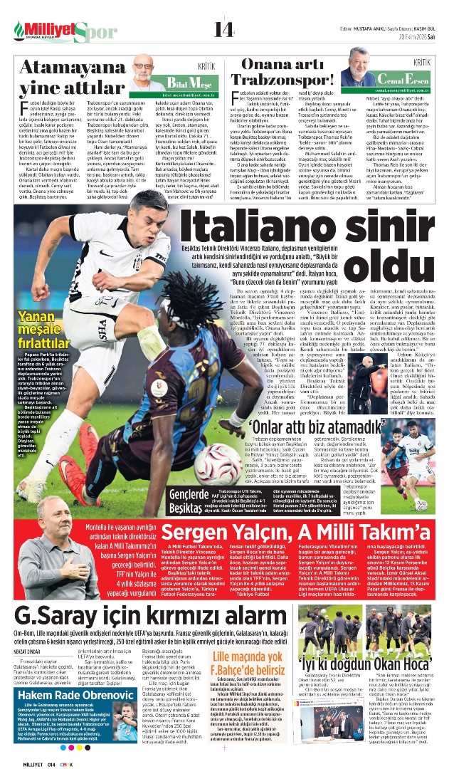 Salah tufanı | Spor manşetleri - 3. fotoğraf