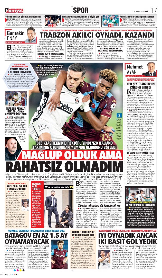 Salah tufanı | Spor manşetleri - 15. fotoğraf
