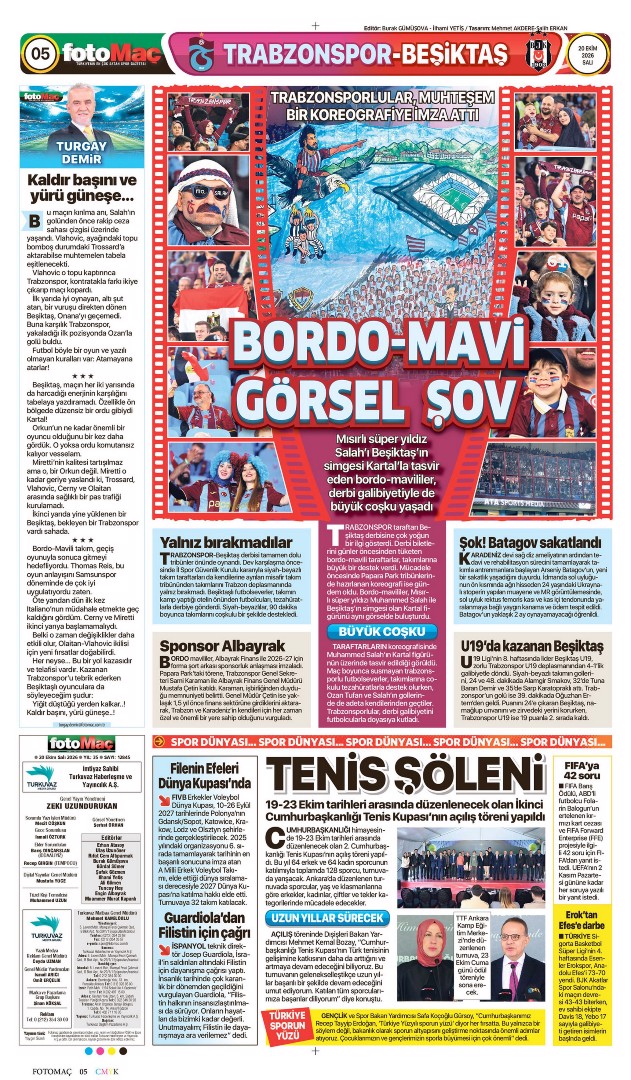 Salah tufanı | Spor manşetleri - 21. fotoğraf