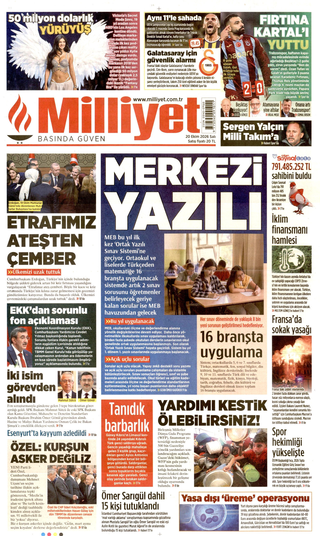 Gazeteler bugün ne yazdı? (20 Ekim) - 4. fotoğraf
