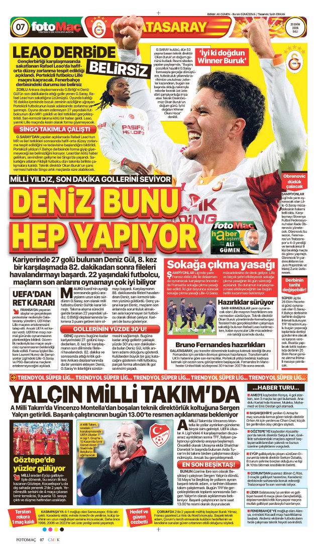Salah tufanı | Spor manşetleri - 8. fotoğraf