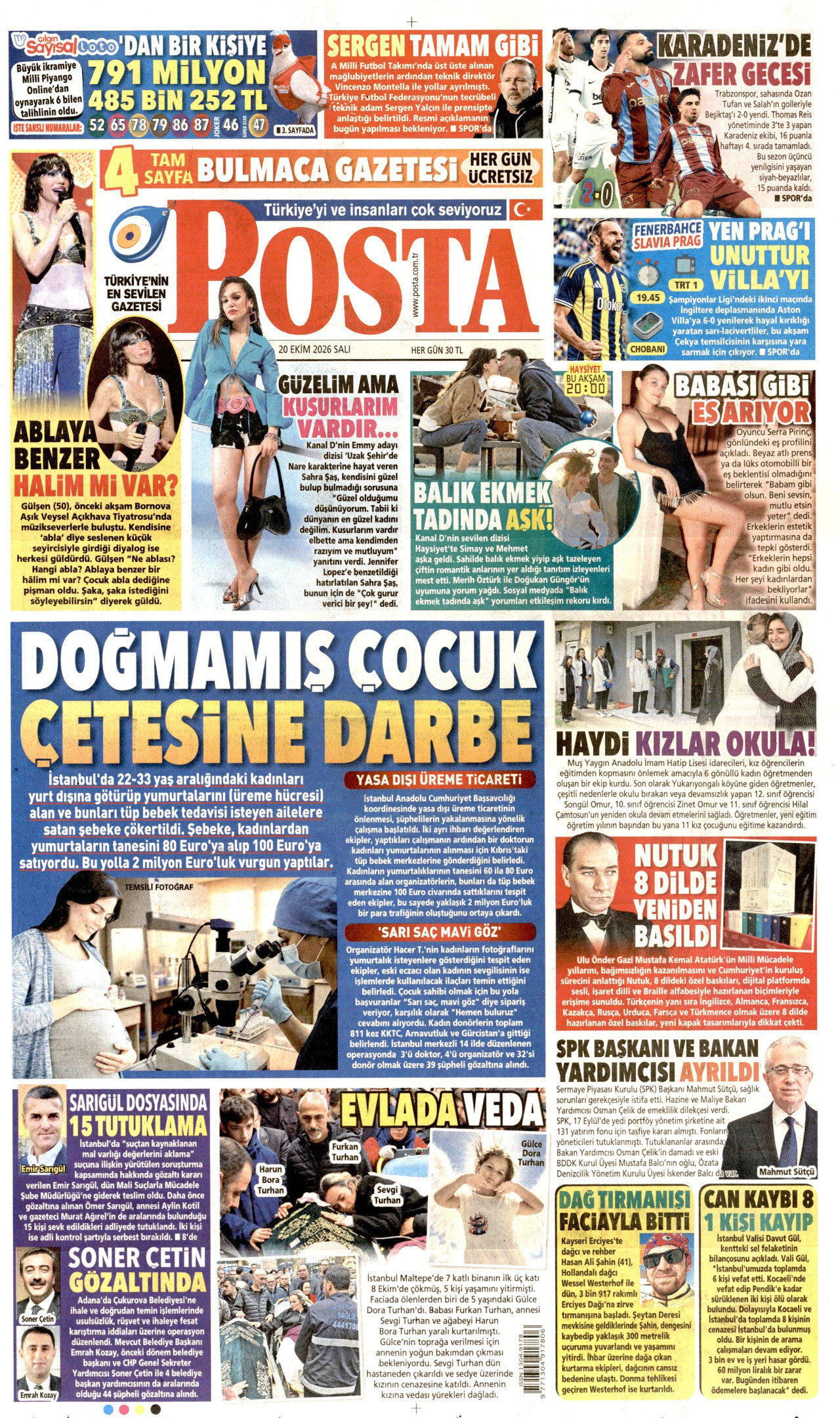Gazeteler bugün ne yazdı? (20 Ekim) - 8. fotoğraf