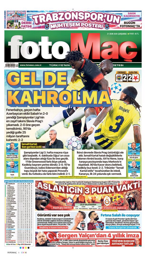 Gel de kahrolma | Spor manşetleri - 13. fotoğraf