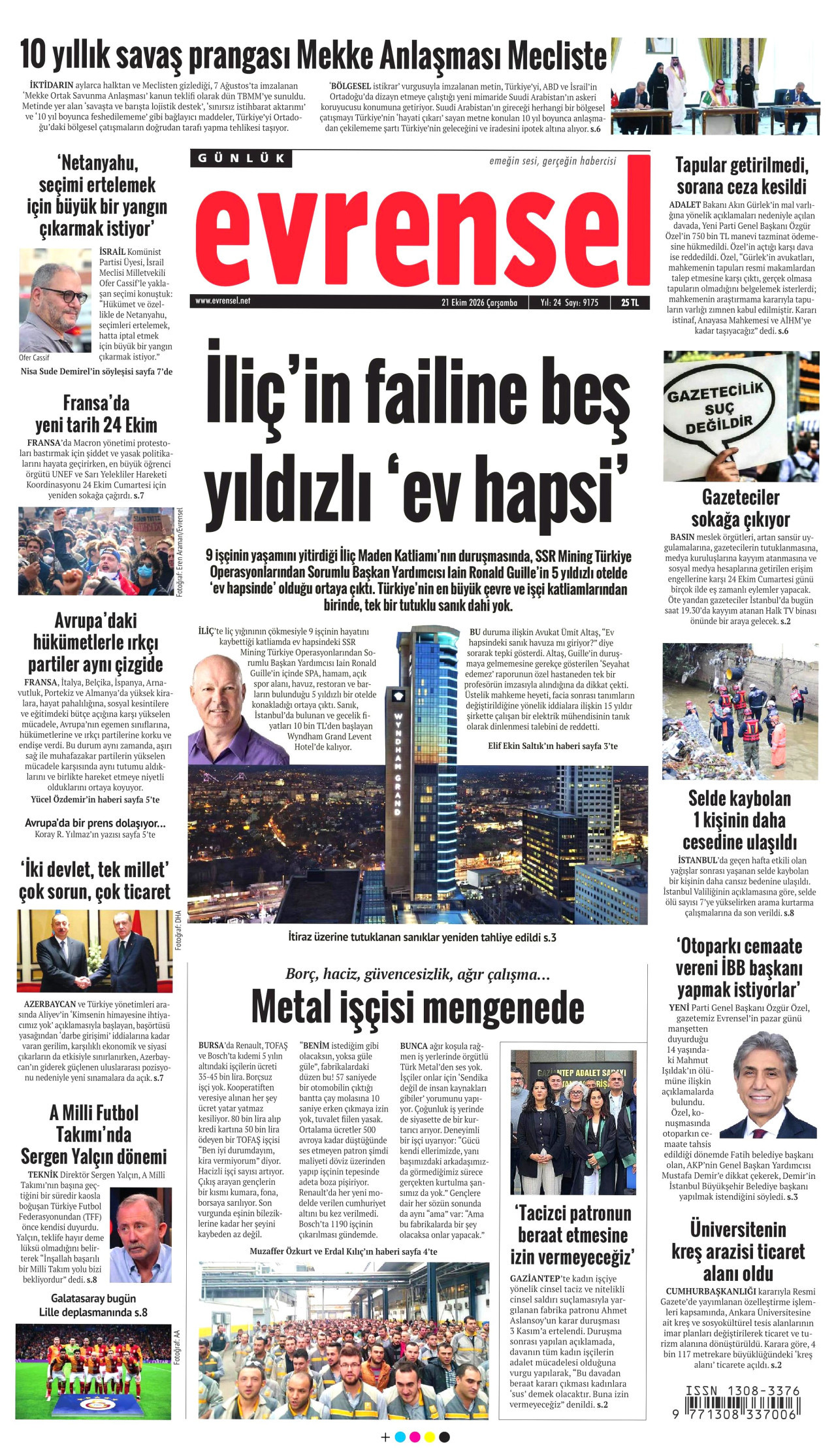 Gazeteler bugün ne yazdı? (21 Ekim) - 3. fotoğraf