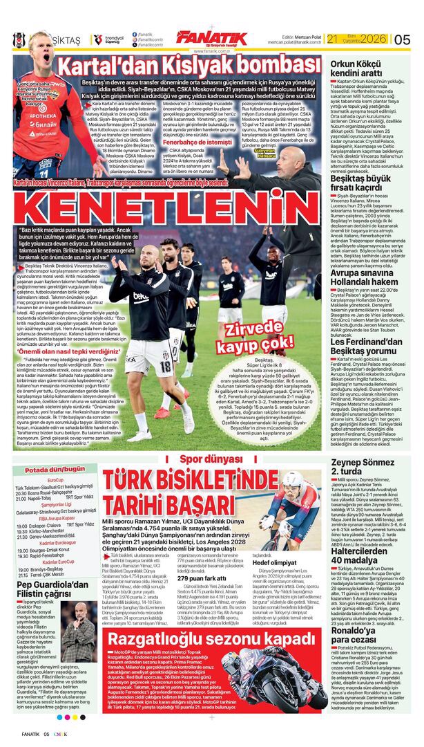 Gel de kahrolma | Spor manşetleri - 16. fotoğraf
