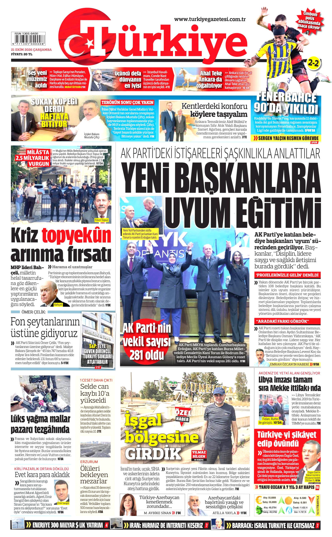 Gazeteler bugün ne yazdı? (21 Ekim) - 5. fotoğraf