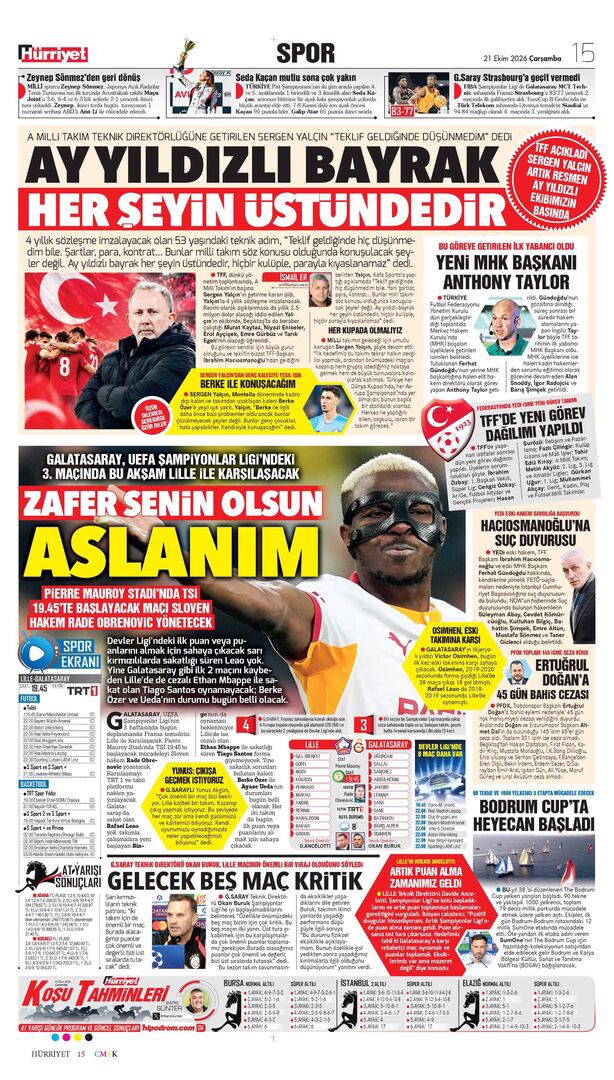 Gel de kahrolma | Spor manşetleri - 11. fotoğraf