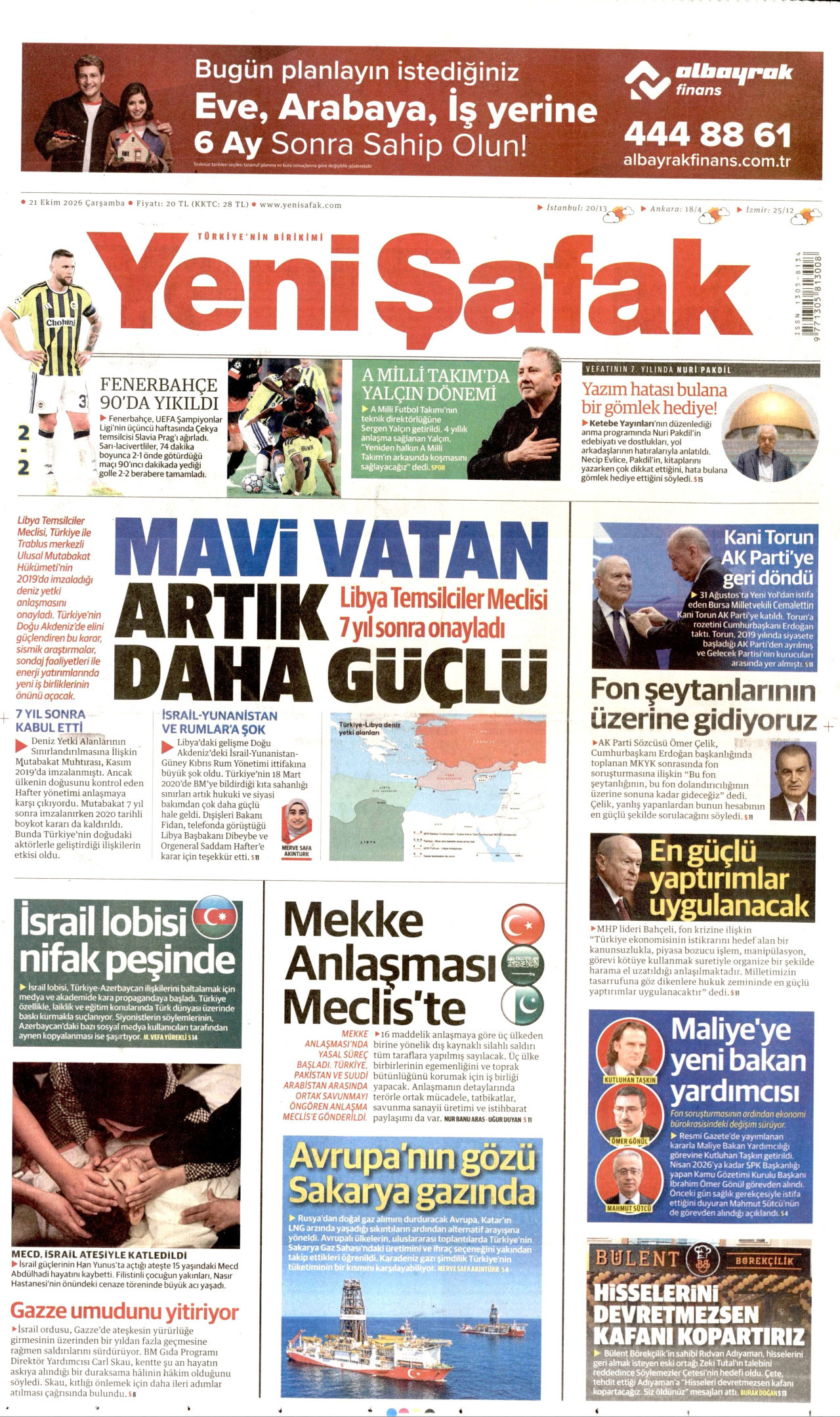 Gazeteler bugün ne yazdı? (21 Ekim) - 7. fotoğraf