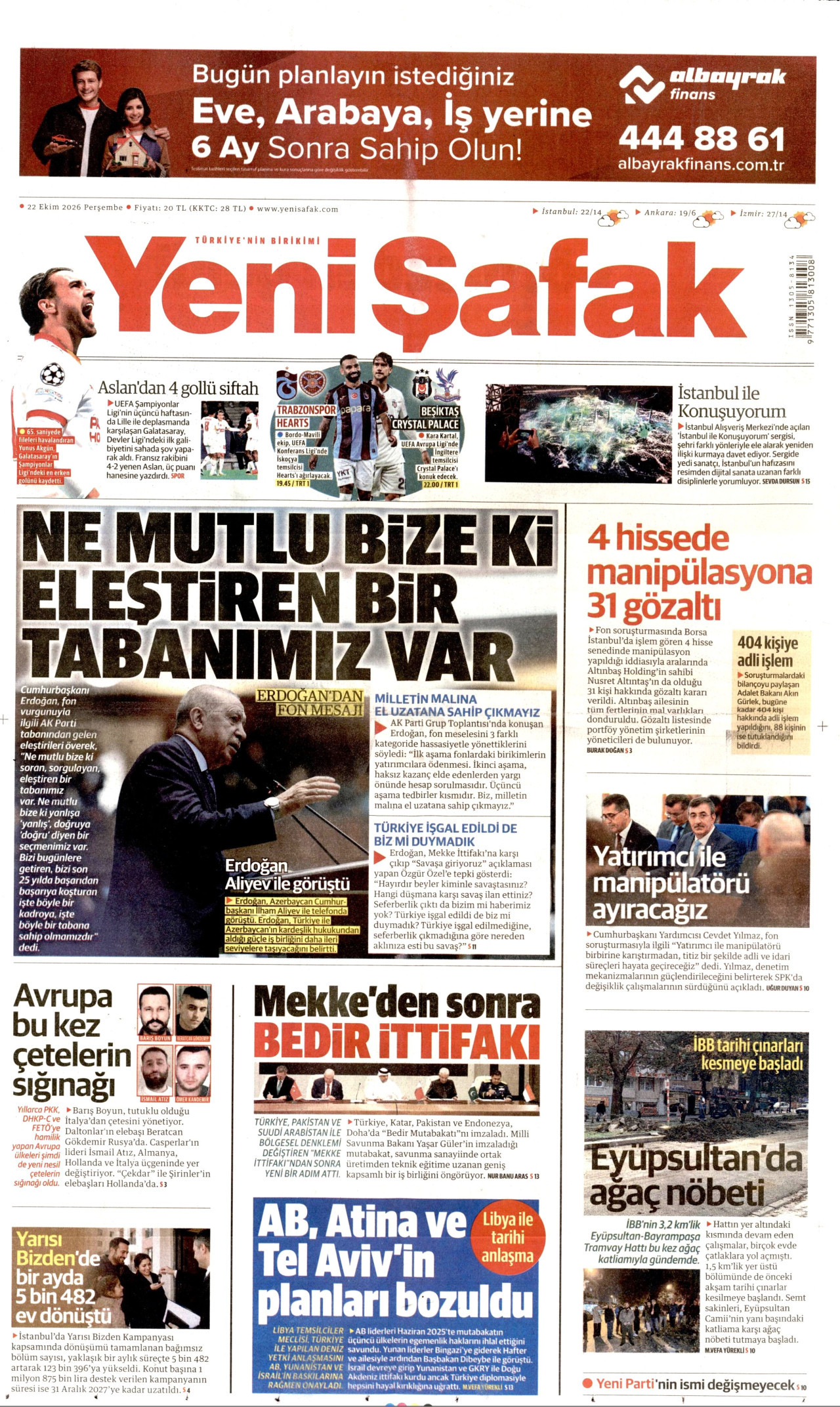 Gazeteler bugün ne yazdı? (22 Ekim) - 7. fotoğraf