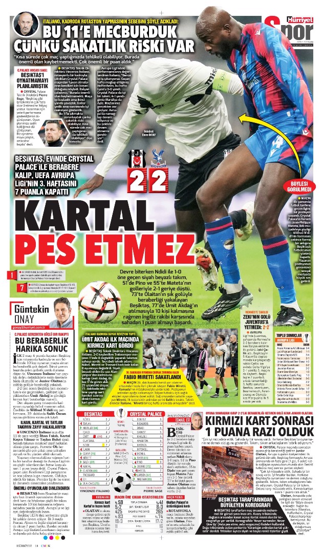Kartallar pes etmez | Spor manşetleri - 6. fotoğraf