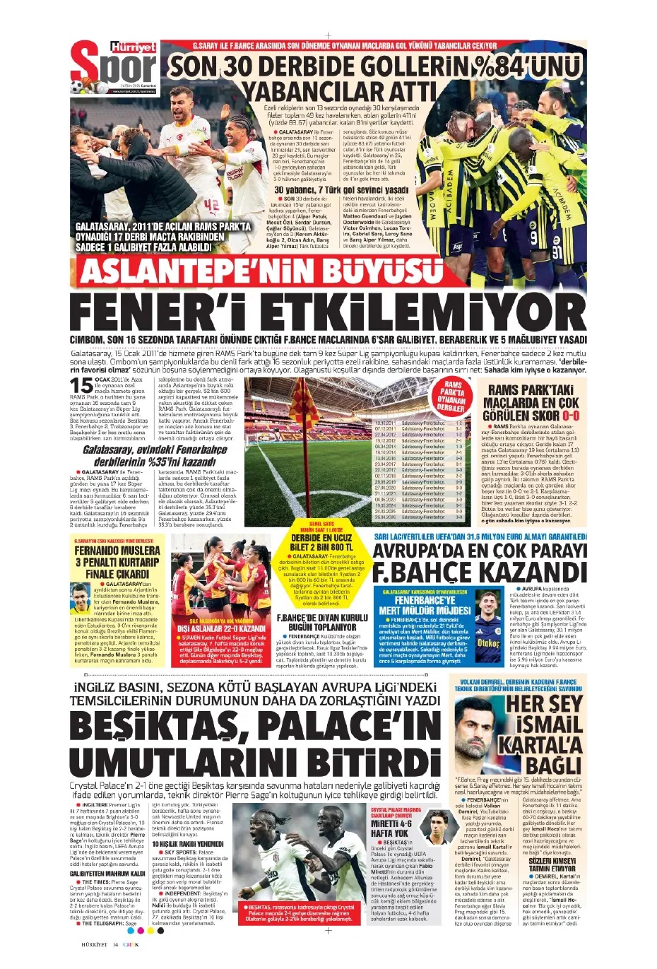 Salah artık efsane! Spor basını bugün ne yazdı? (24 Ekim) - 3. fotoğraf