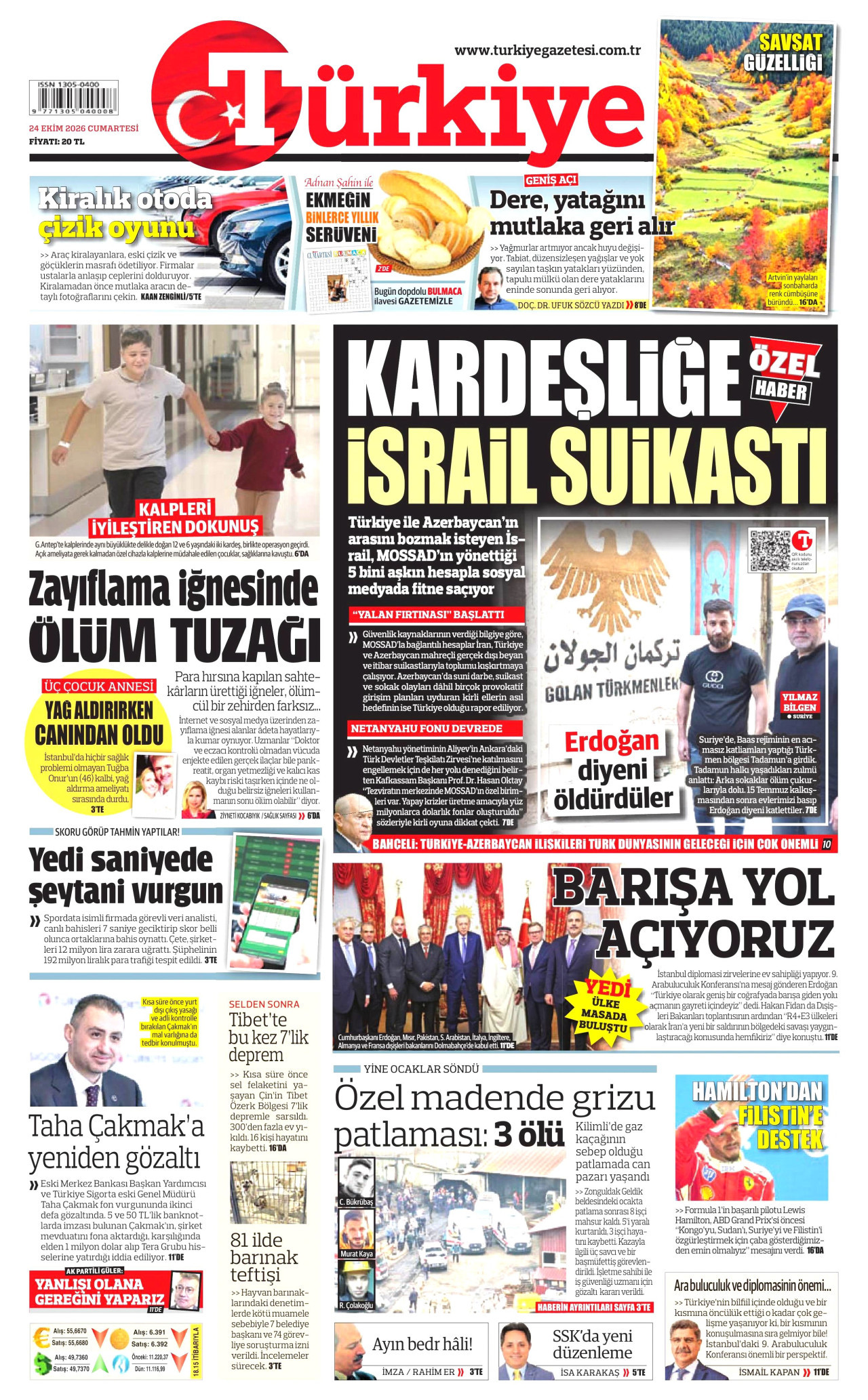 Gazeteler bugün ne yazdı? (24 Ekim) - 4. fotoğraf