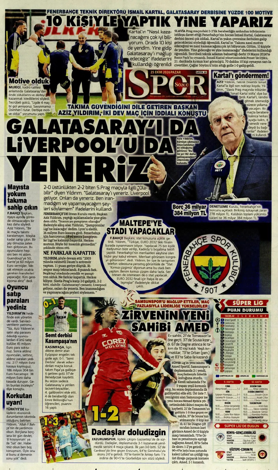 Derbinin kilidi onların elinde | Spor manşetleri - 18. fotoğraf