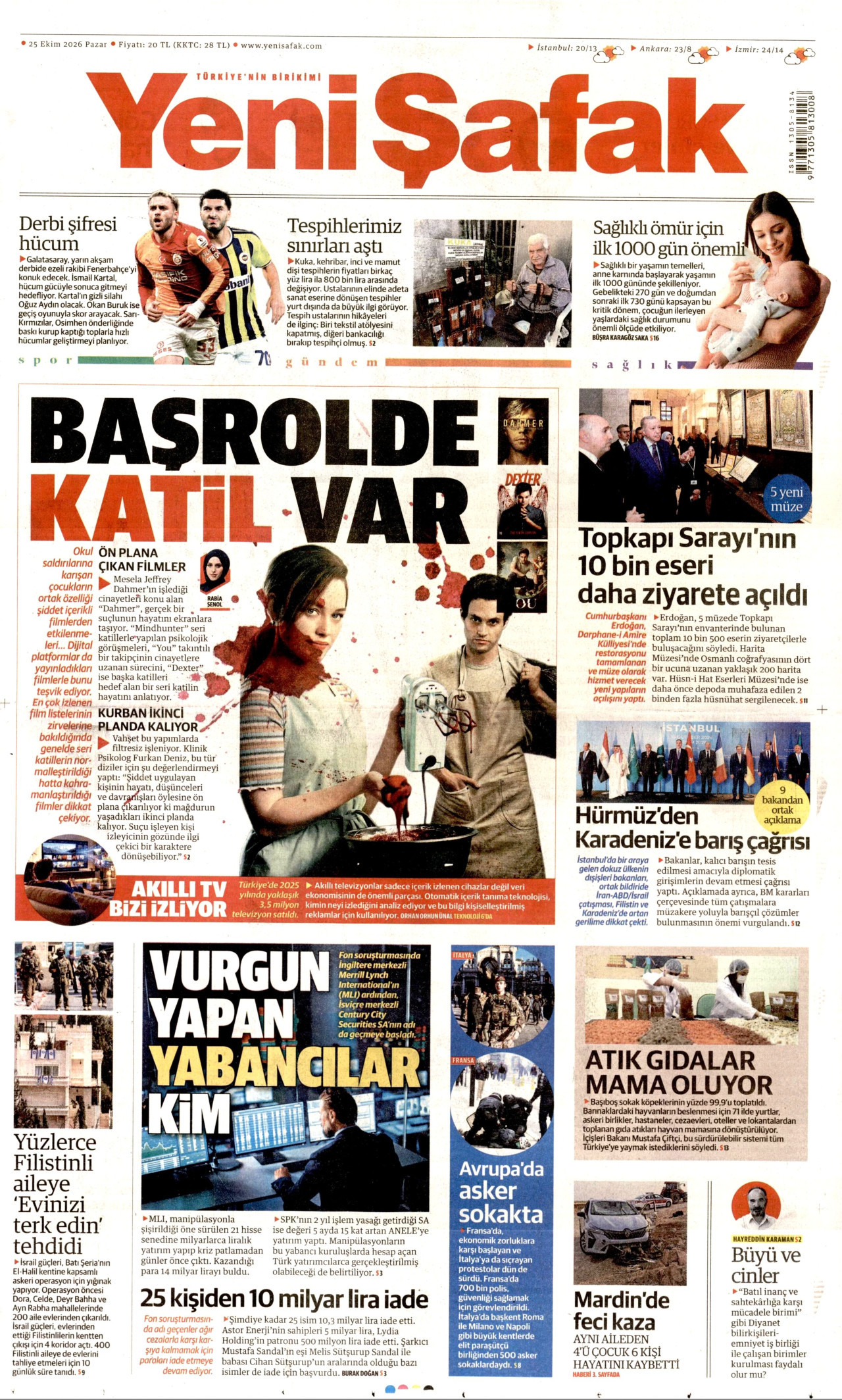 Gazeteler bugün ne yazdı? (25 Ekim) - 5. fotoğraf