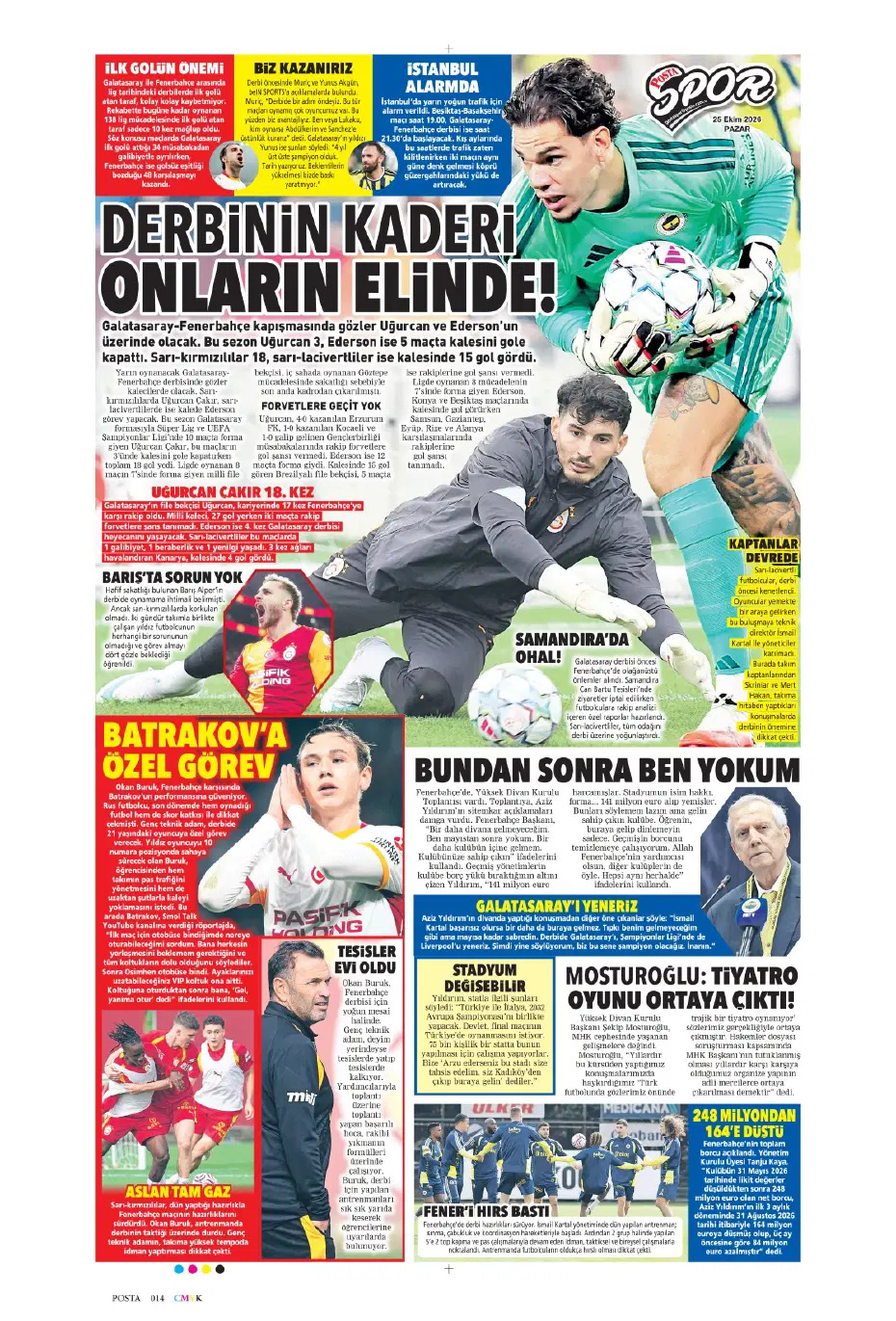 Derbinin kilidi onların elinde | Spor manşetleri - 10. fotoğraf