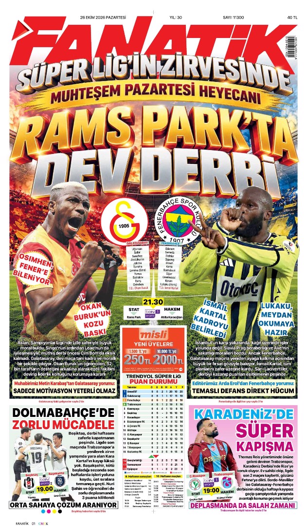 Harbi derbi | Spor manşetleri - 11. fotoğraf