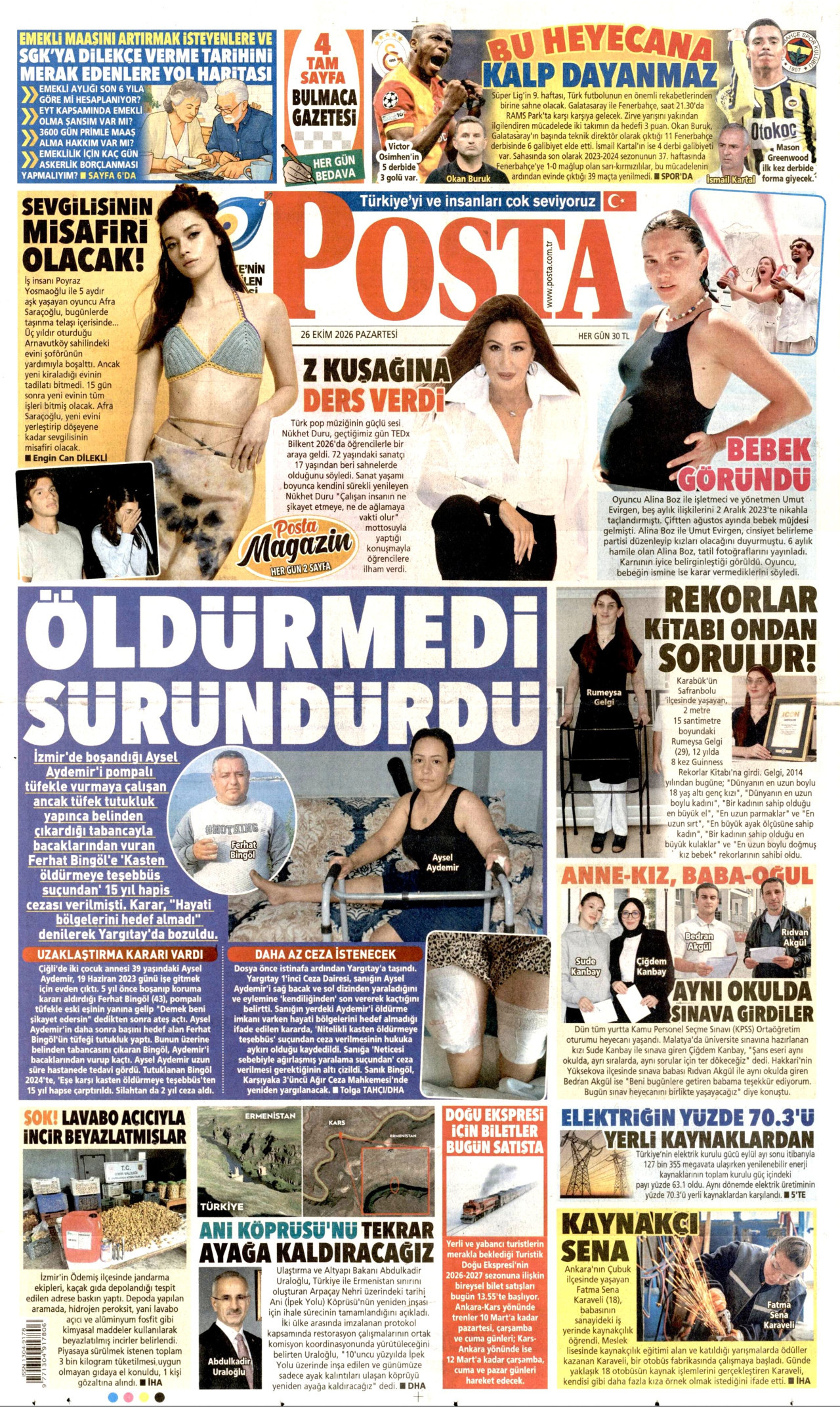 Gazeteler bugün ne yazdı? (26 Ekim) - 9. fotoğraf