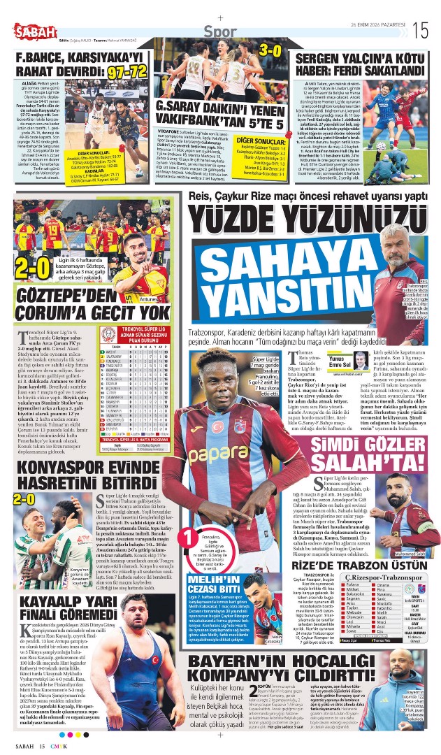 Harbi derbi | Spor manşetleri - 6. fotoğraf