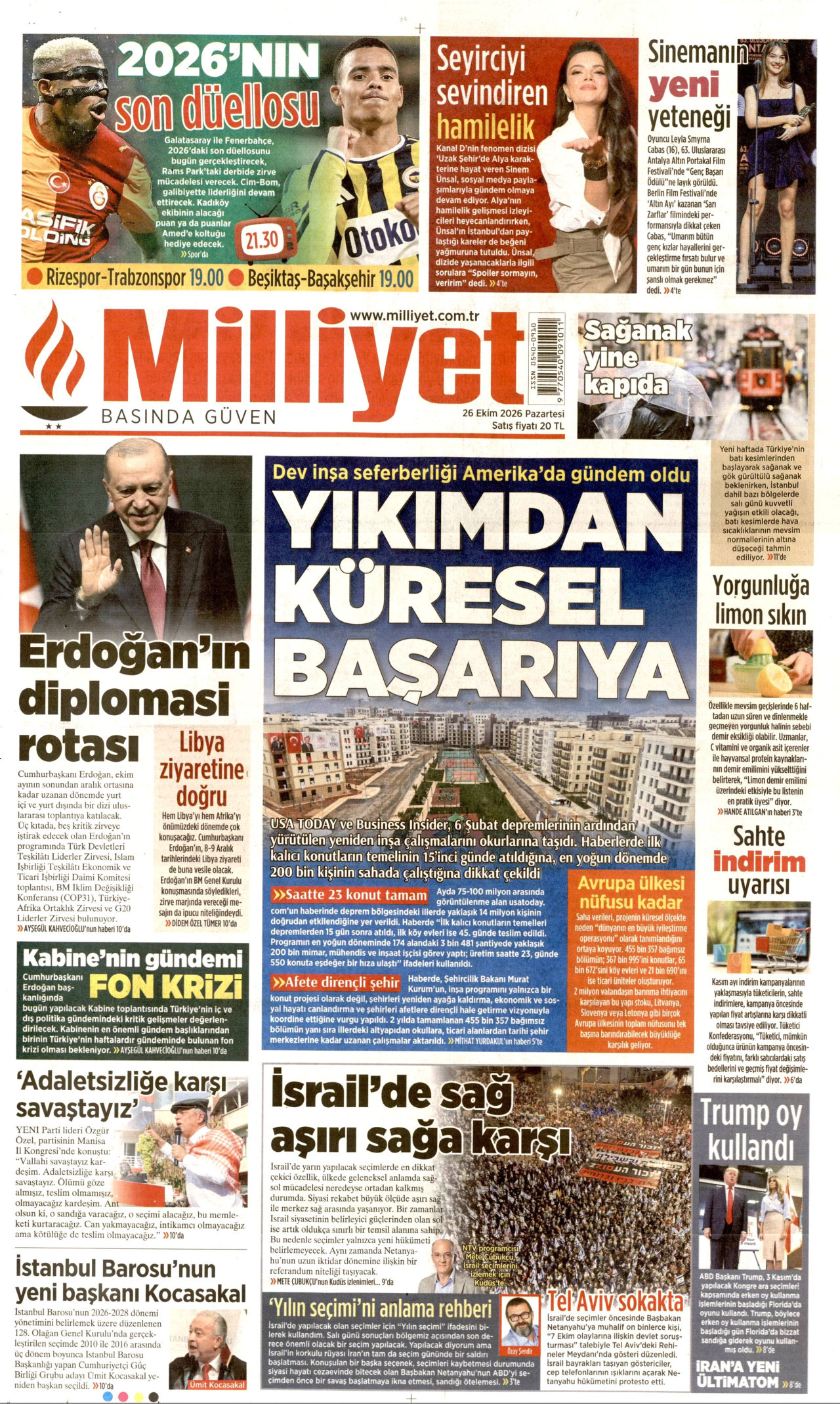 Gazeteler bugün ne yazdı? (26 Ekim) - 4. fotoğraf