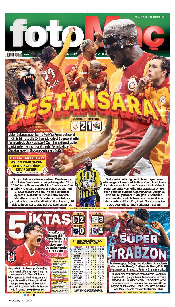 Maskeli Balo | Spor manşetleri - 14. fotoğraf