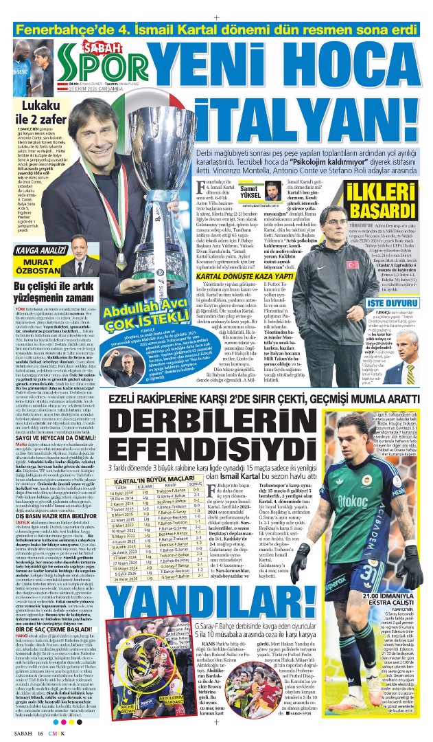 Ya Conte ya Montella | Spor manşetleri - 3. fotoğraf