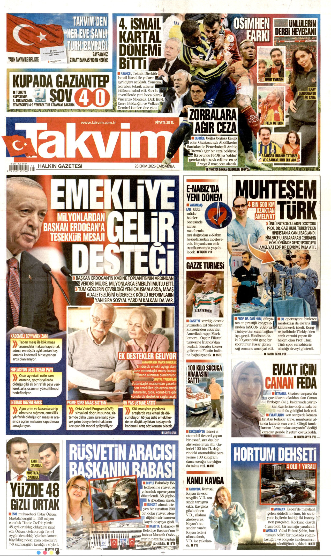 Gazeteler bugün ne yazdı? (28 Ekim) - 4. fotoğraf