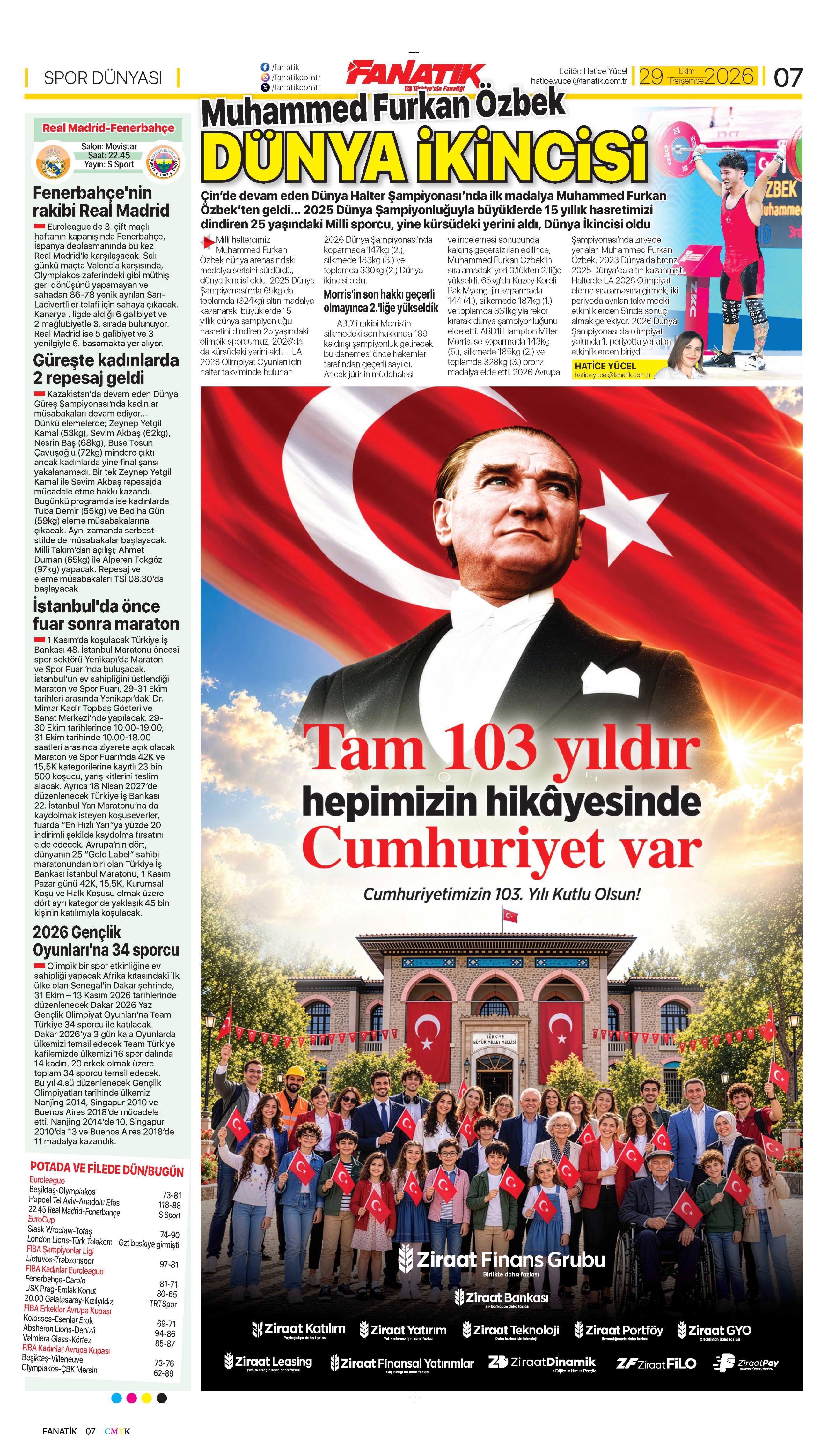 Kocaman geliyor | Spor manşetleri  - 8. fotoğraf